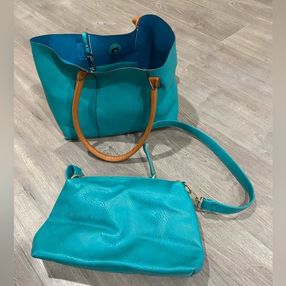 Turquoise bag set - Picture 2 of 12